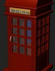 Phonebooth 3d model