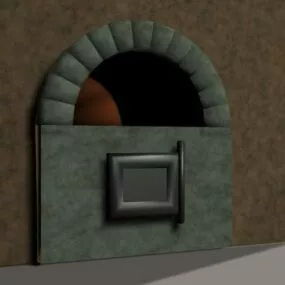 Pizza Oven 3d model