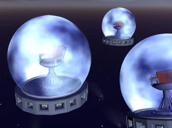 Glass Sphere Scifi Gadget 3d model Glass Sphere Scifi Gadget 3d model