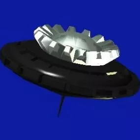 Ufo Plane 3d model