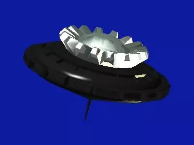 Invaders Alien Ufo 3d model