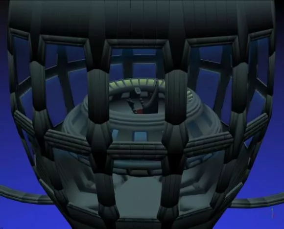 Cylinder Modular Space Station 3d model
