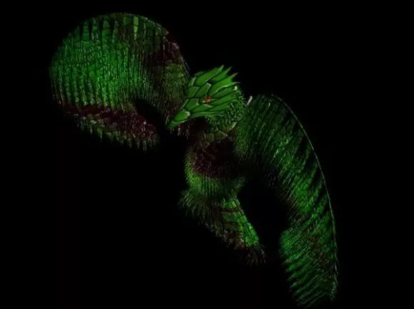 Head Of Alien Character 3d model