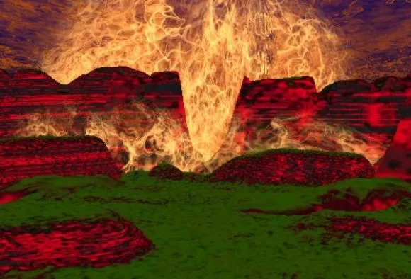 Rock Landscape Cliff Terrain 3d model