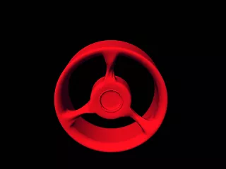 Engine Part Cogwheel 3d model