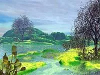 River View Exterior Scene 3d model