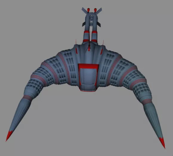 Women Warrior Characters Fighting With Lightsaber 3d model