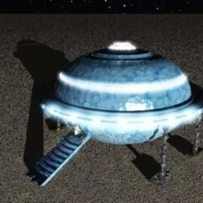 Concept Shuttle Ufo 3d model