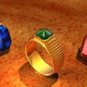 Gold Ring 3d model