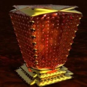 Table Lamp Jewelry Decoration 3d model