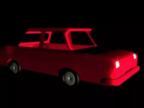 Car Explosion 3d model