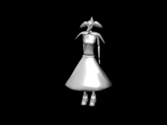 A Farmer Character 3d model