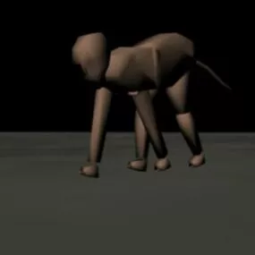 Monkey Basic Mesh 3d model