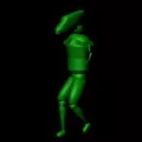 Game Character Basic Mesh 3d model