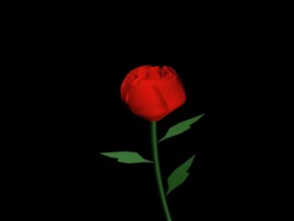Lowpoly Red Rose 3d model Lowpoly Red Rose 3d model