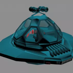 Skate Spacecraft 3d model