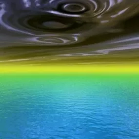 Abstract Sky Landscape 3d model