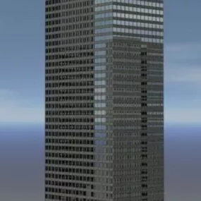 Skyscraper Highrise Building 3d model