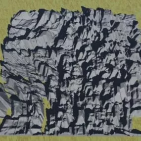 Grey Rock Mountain 3d model