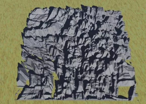 Grey Rock Mountain 3d model Grey Rock Mountain 3d model