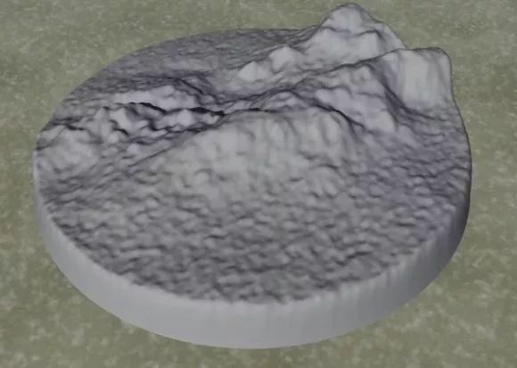 Grey Rock Mountain 3d model