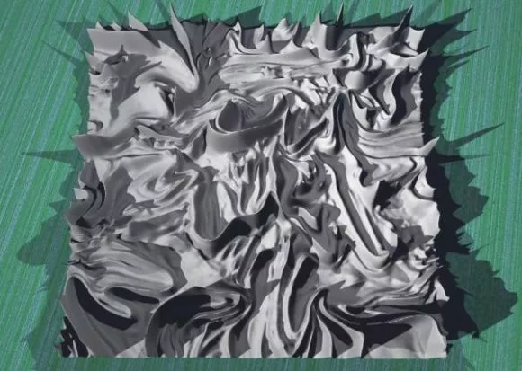Mud Terrain 3d model