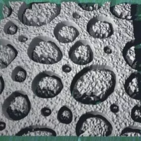 Facade Bubbles Shape Decoration 3d model