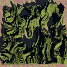 Twist Shape Terrain Landscape 3d model