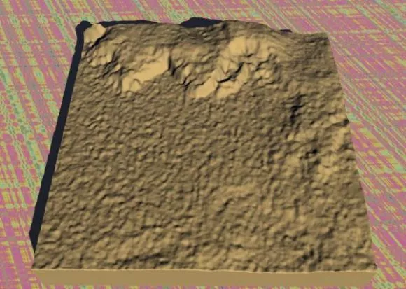 High Land Terrain Landscape 3d model High Land Terrain Landscape 3d model