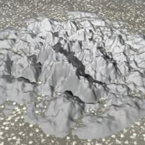 Rocky Mountain Landscape 3d model