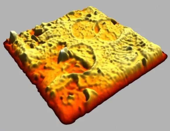Mars Landscape 3d model Mars Landscape 3d model