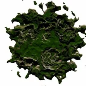 Terrain Abstract Shape 3d model
