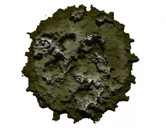 Planet Solid Surface 3d model