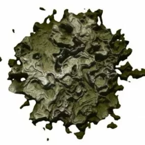 Splash Rock 3d model