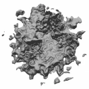 Grey Rock Terrain 3d model