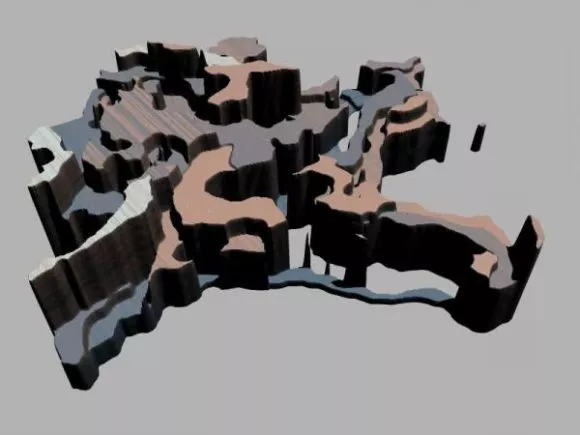 Gear Part Animated 3d model