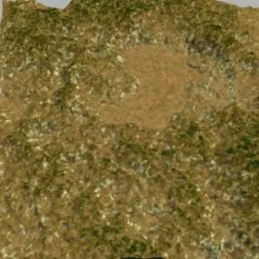 Rock Highland Terrain 3d model