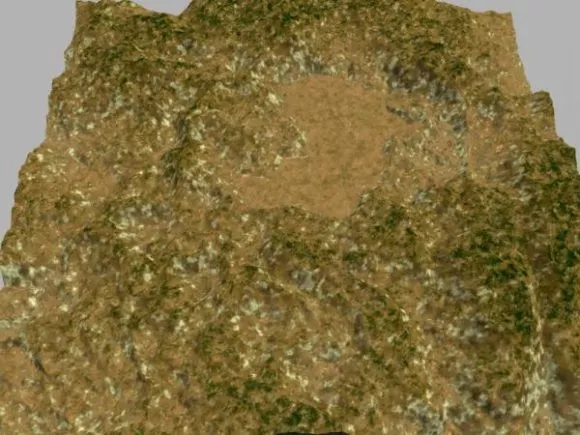 Rock Highland Terrain 3d model Rock Highland Terrain 3d model