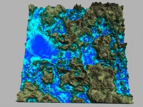 Rocky Terrain 3d model