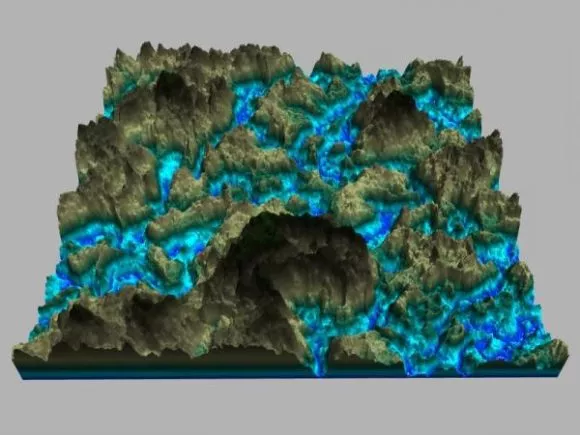 Rocky Terrain 3d model