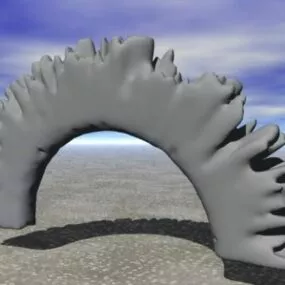 Crest Shape 3d model