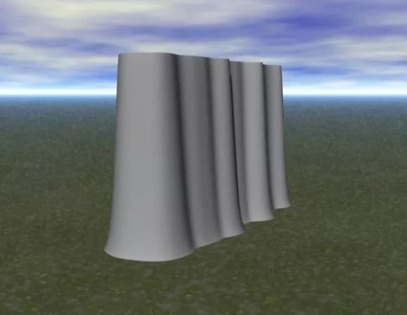 Empty Round Vase, Minimalist Pot 3d model