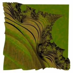 Terrain Abstract Swirl Shape 3d model