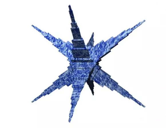 Star Geometric Shape 3d model Star Geometric Shape 3d model