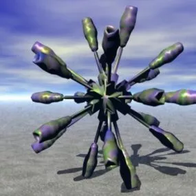 Abstract Geometrix 3 3d model