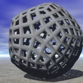 Geometrix Rattan Shape 3d model