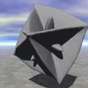 Shape Decoration Geometrix 2 3d model