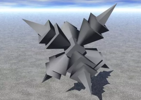 Shape Decoration Geometrix 3 3d model Shape Decoration Geometrix 3 3d model