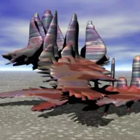 Multilevel Shape 3d model