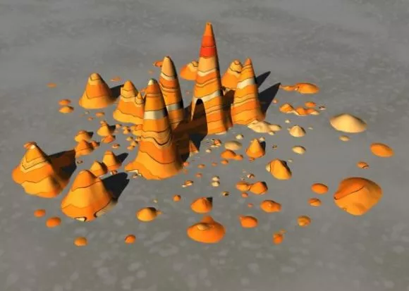 Rock Terrain 3d model